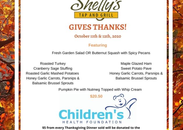 Shelly’s Gives Thanks