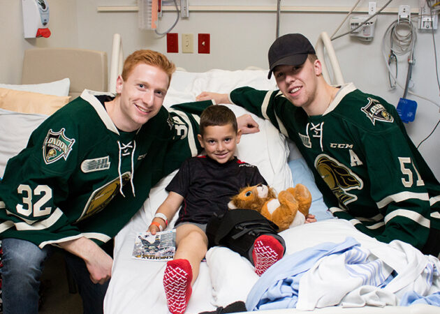 London Knights Assist Sick Children