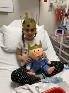 Darcey ‘s mom, Dionne, sends her sincere thanks to you for helping her daughter. Darcey has a rare genetic illness and continues to count on Children’s Hospital during these difficult times.