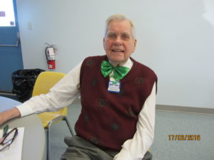 Ted Hunter at St Pats Day Meeting