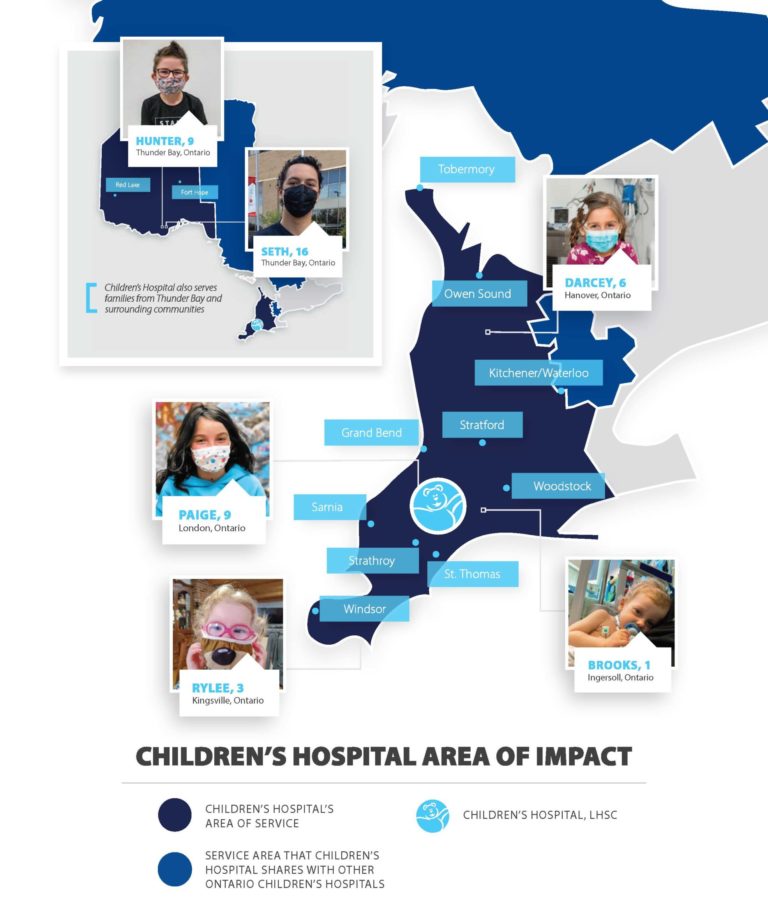 Children's Hospital Map