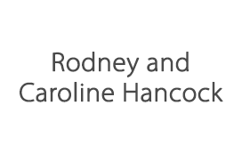 Rodney and Caroline Hancock