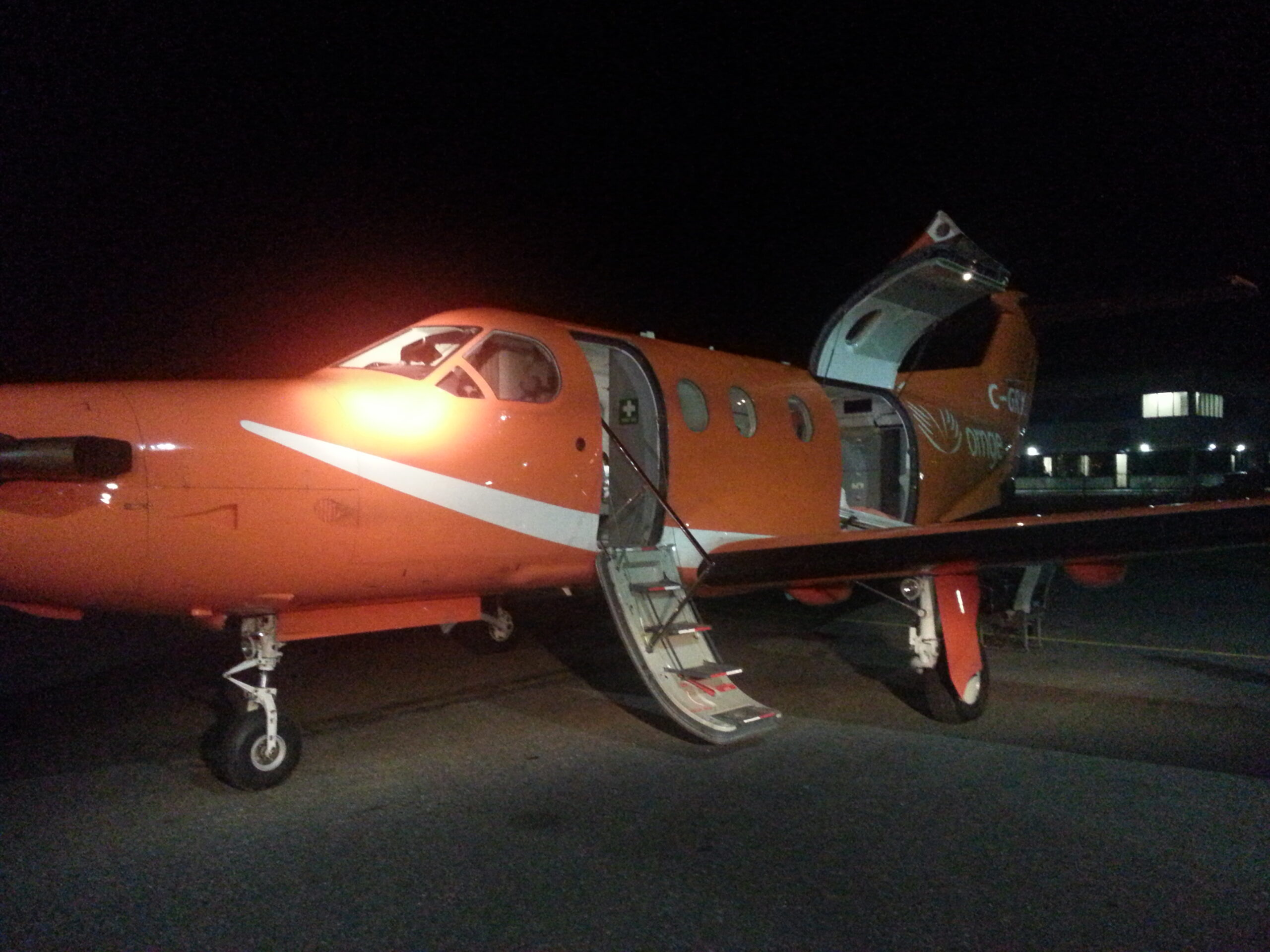 Orange Hospital Airplane