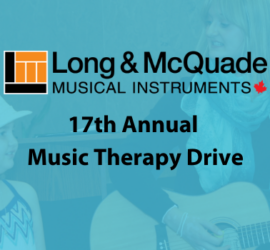Long & McQuade Music Therapy Drive