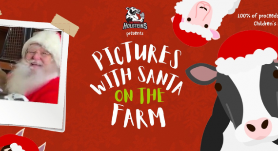 Pictures with Santa at the Farm
