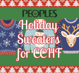 Peoples Jewellers – Holiday Sweaters for CCHF