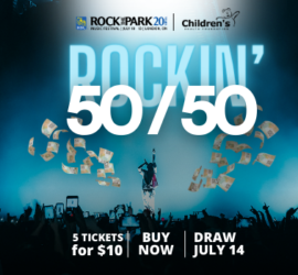 RBC Rock the Park 2024 50/50