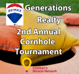 RE/MAX Generations Realty Cornhole Tournament