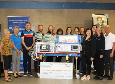 Critically Ill Infants Travel to Care More Easily Thanks to Schmirler Foundation Gift