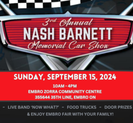 Nash Barnett Memorial Car Show