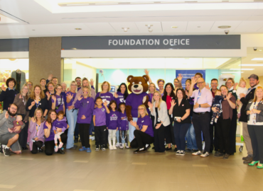 Children’s Hospital Goes Purple for World Prematurity Day