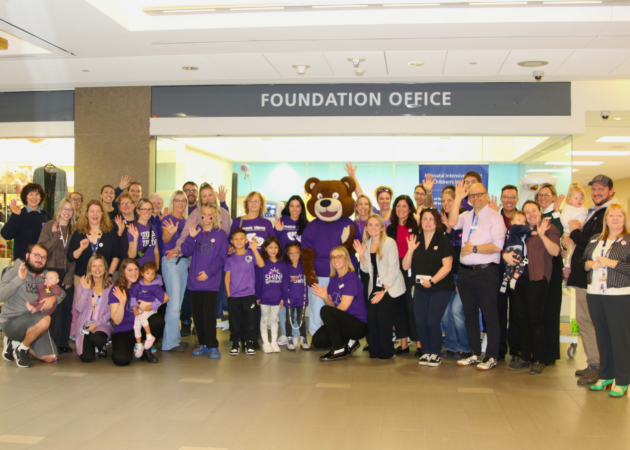 Children’s Hospital Goes Purple for World Prematurity Day