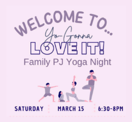 Family PJ Yoga Night