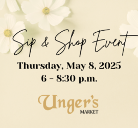 Sip & Shop Event